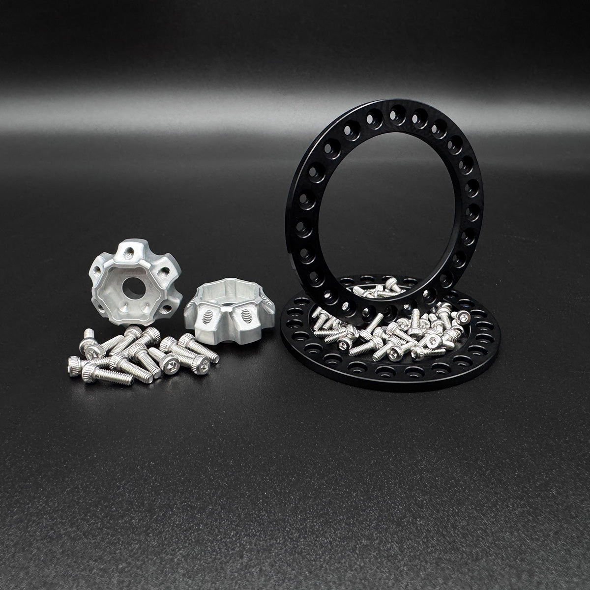 1.9 "BLADE" Aluminum Beadlock Wheels w/Hubs (2) - REEFS205