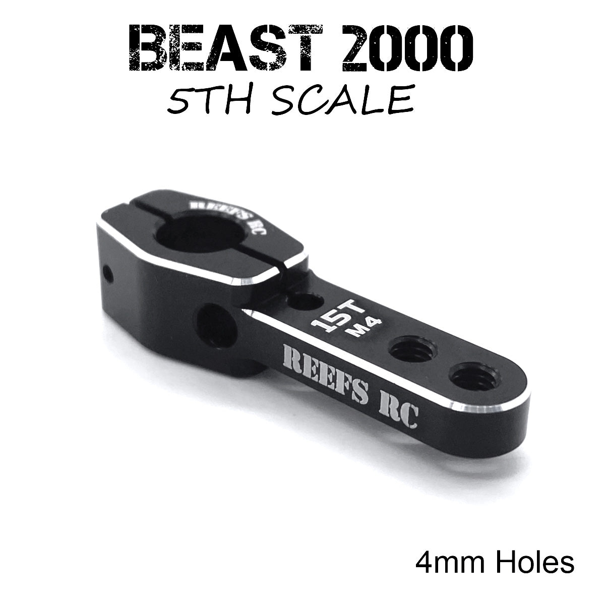 1/5th Scale Single HD Horn w/ 4mm holes (15T) #REEFS107