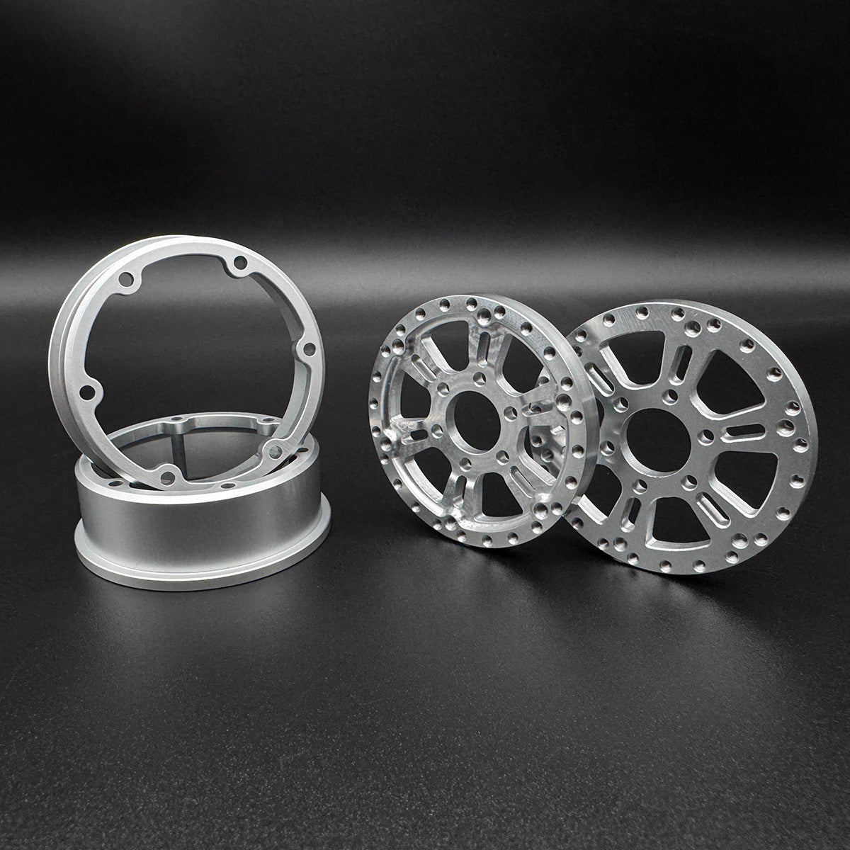1.9 "BLADE" Aluminum Beadlock Wheels w/Hubs (2) - REEFS205