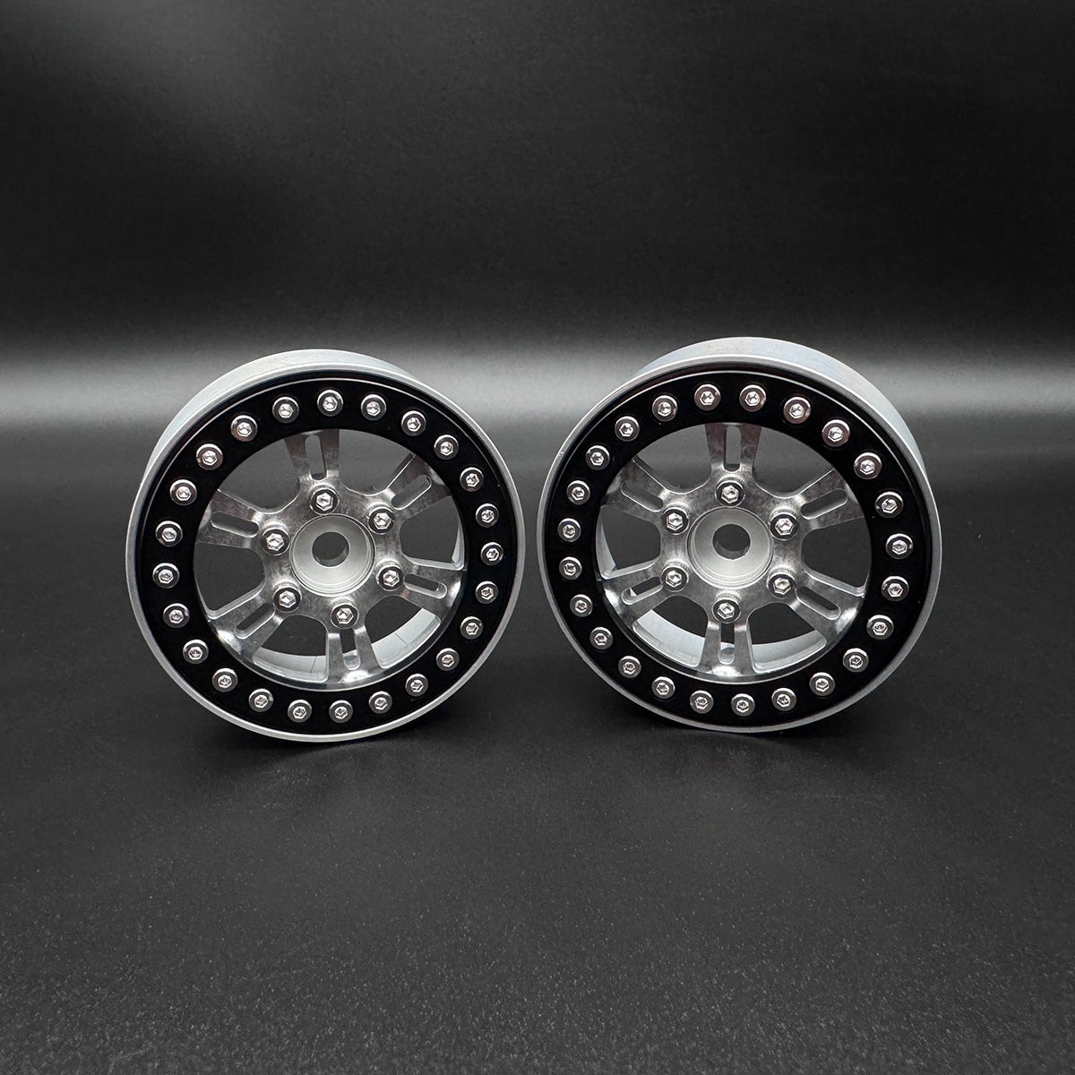 1.9 "BLADE" Aluminum Beadlock Wheels w/Hubs (2) - REEFS205