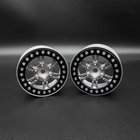 1.9 "BLADE" Aluminum Beadlock Wheels w/Hubs (2) - REEFS205
