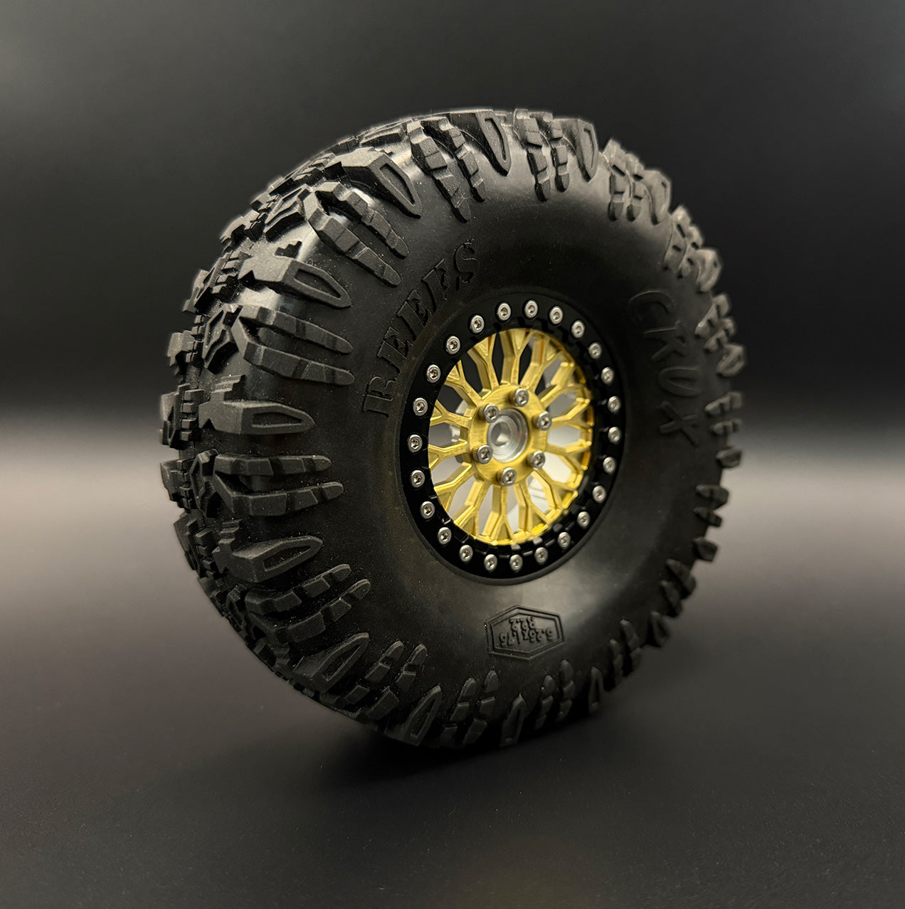 REEFS Brass 2.2 "SHIELD" Wheel Face (2) #REEFS238