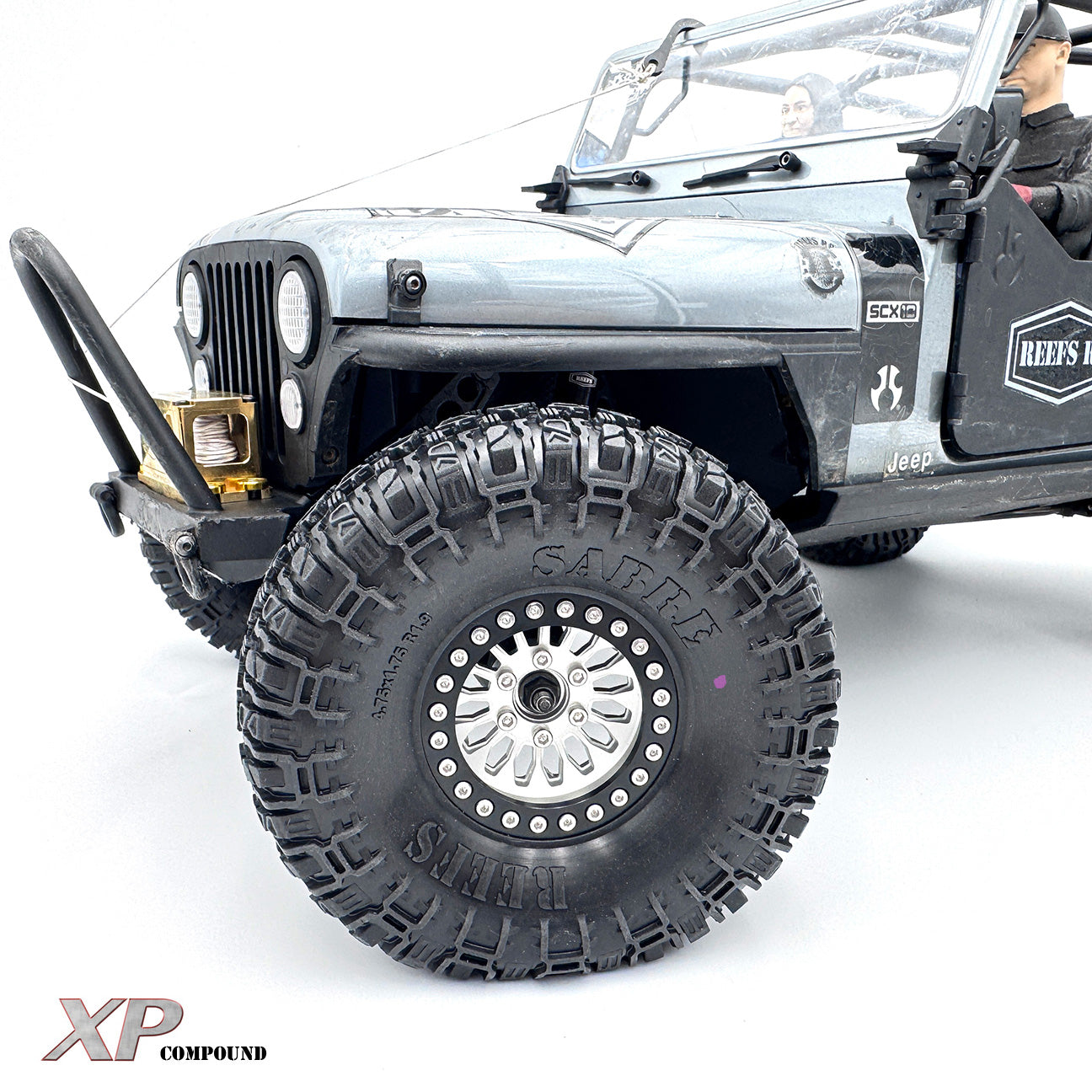REEFS XP Compound 1.9" / 4.75" SABRE TIRES (2) PINK - REEFS252