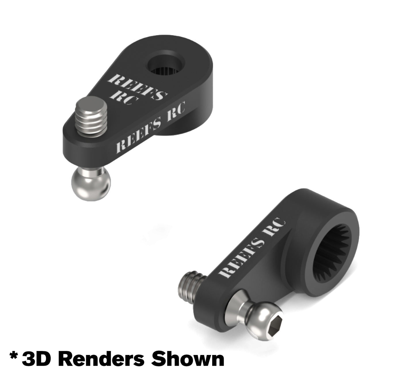 REEFS SX30 Aluminum Servo Arm & Ball Stud (SCX30) #REEFS286