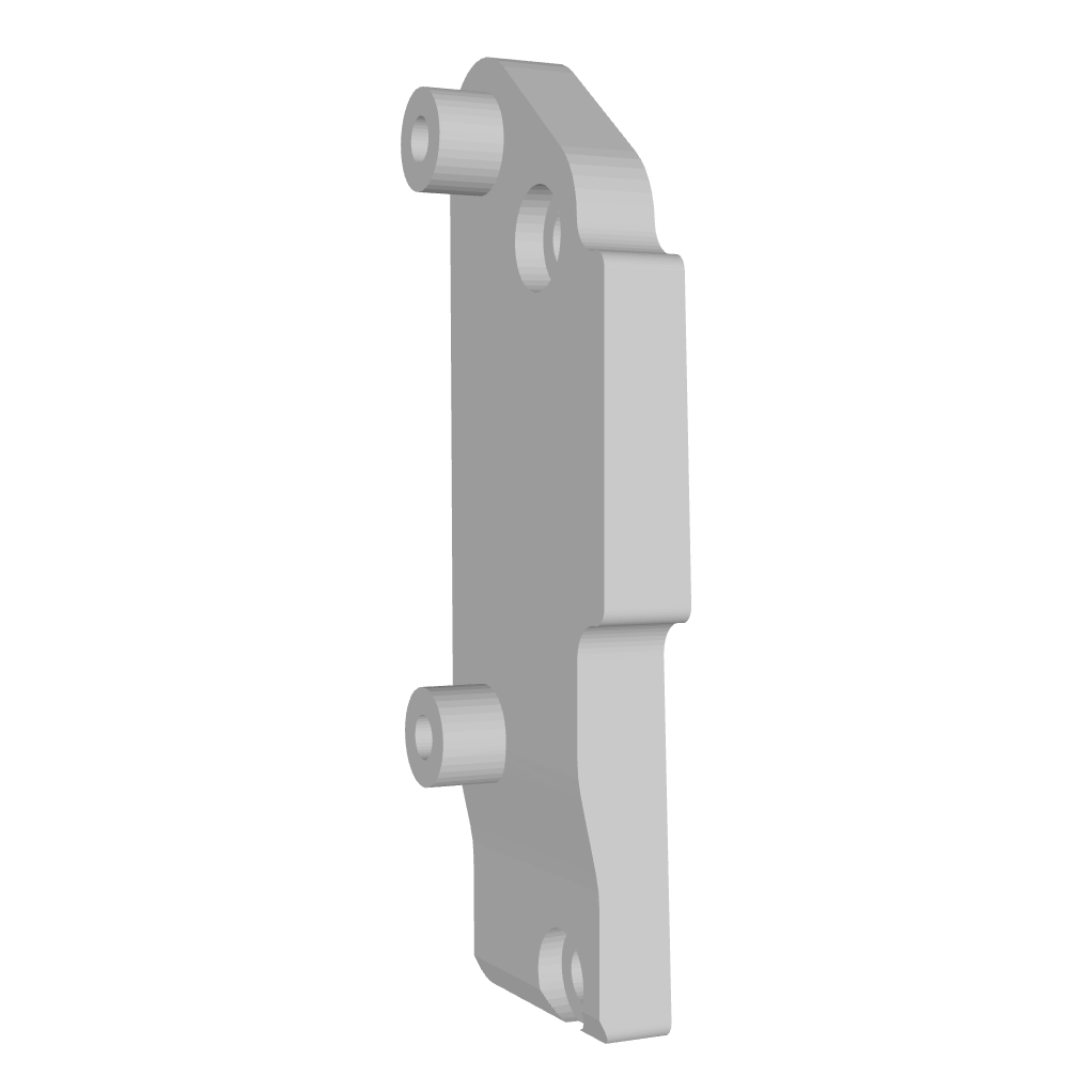 XPT3 LCG Transmission to Axial® SCX10 III Skid Adapter : Print File