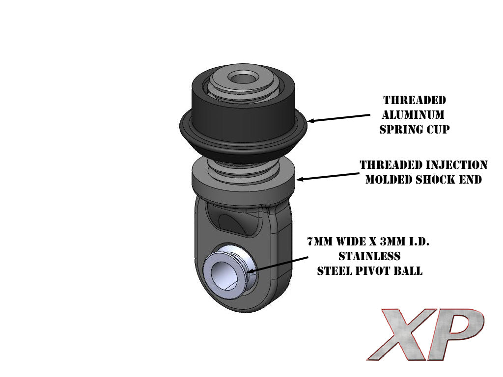 REEFS XP Aluminum Shocks (80mm, 90mm, 100mm)