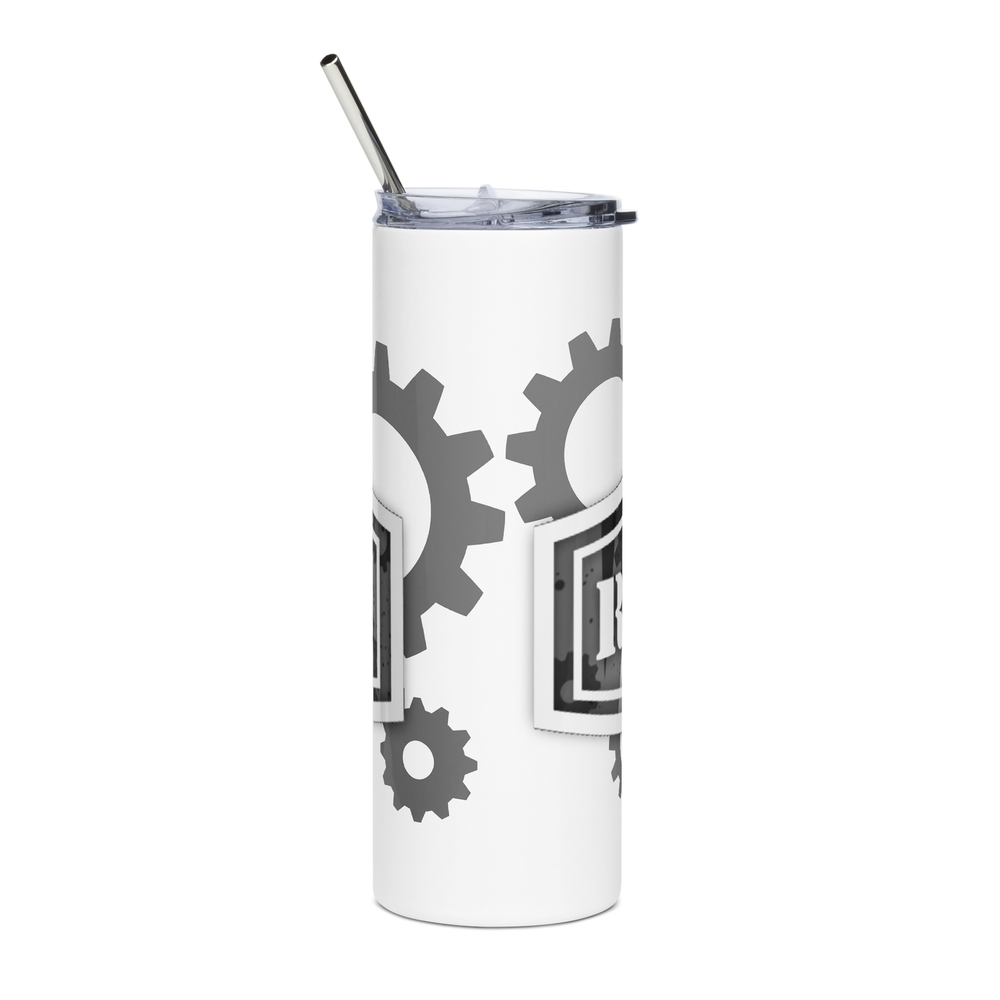 Reefs RC White Gears Stainless Steel Tumbler (20 oz)