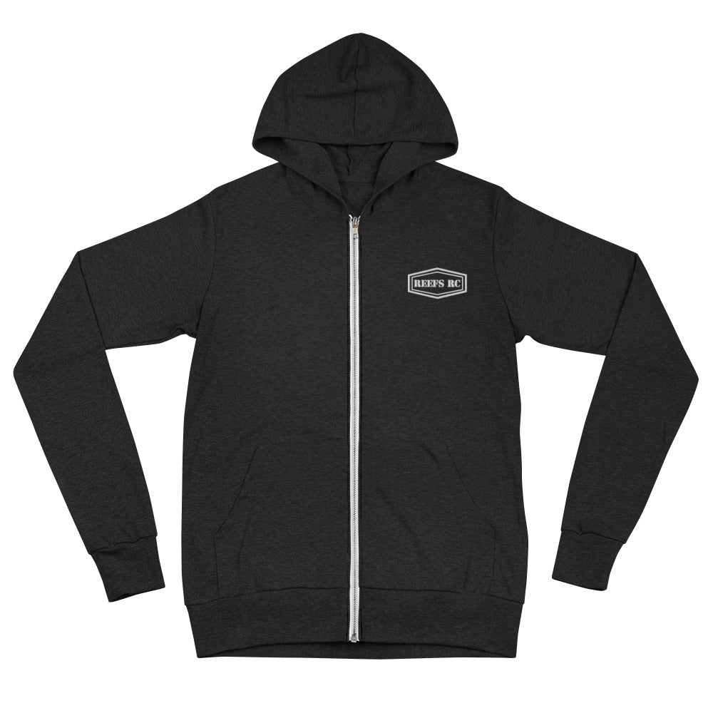 Reefs RC Shield Lightweight Unisex Zip Hoodie (Bella+Canvas)