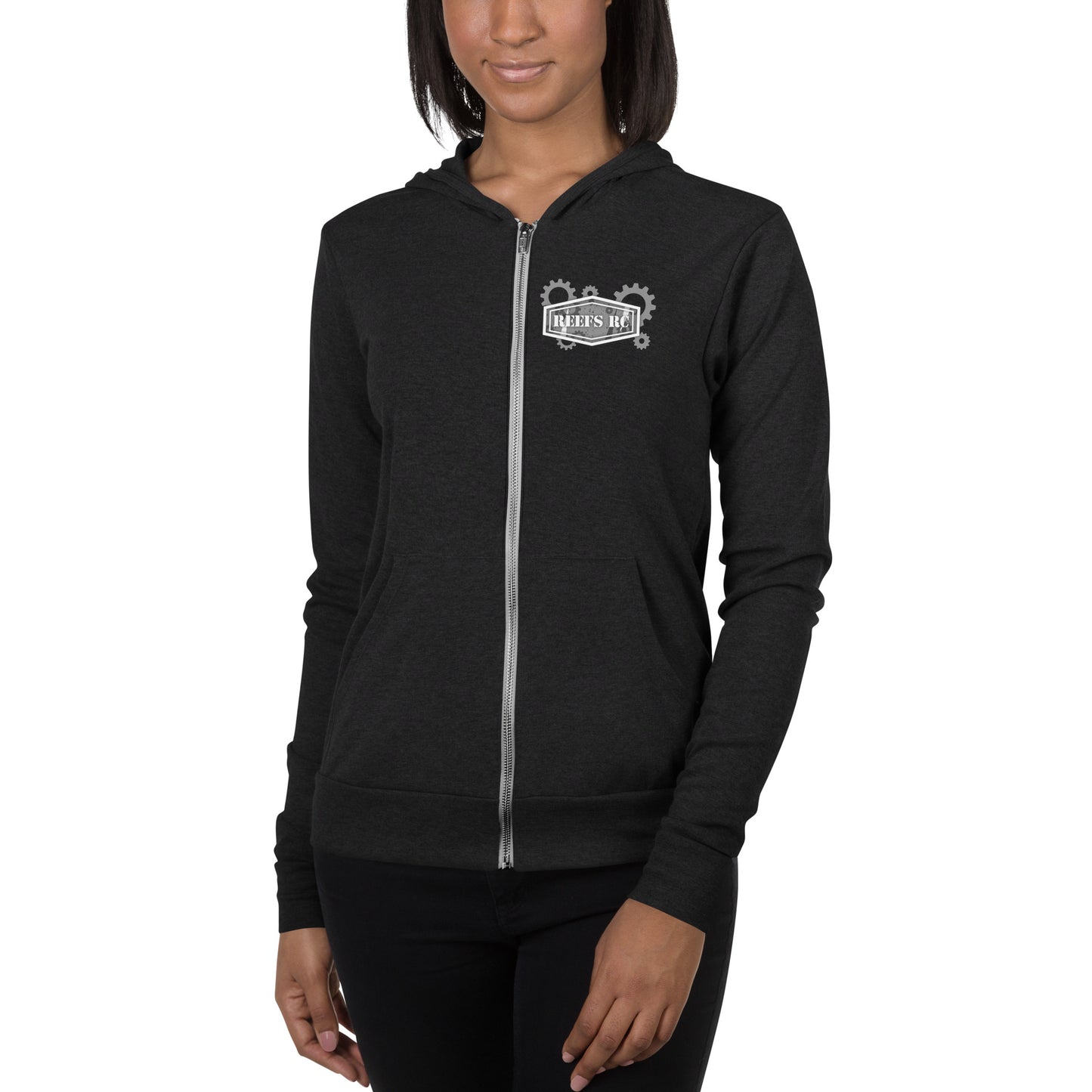 Reefs RC Gears Lightweight Unisex Zip Hoodie (Bella+Canvas)
