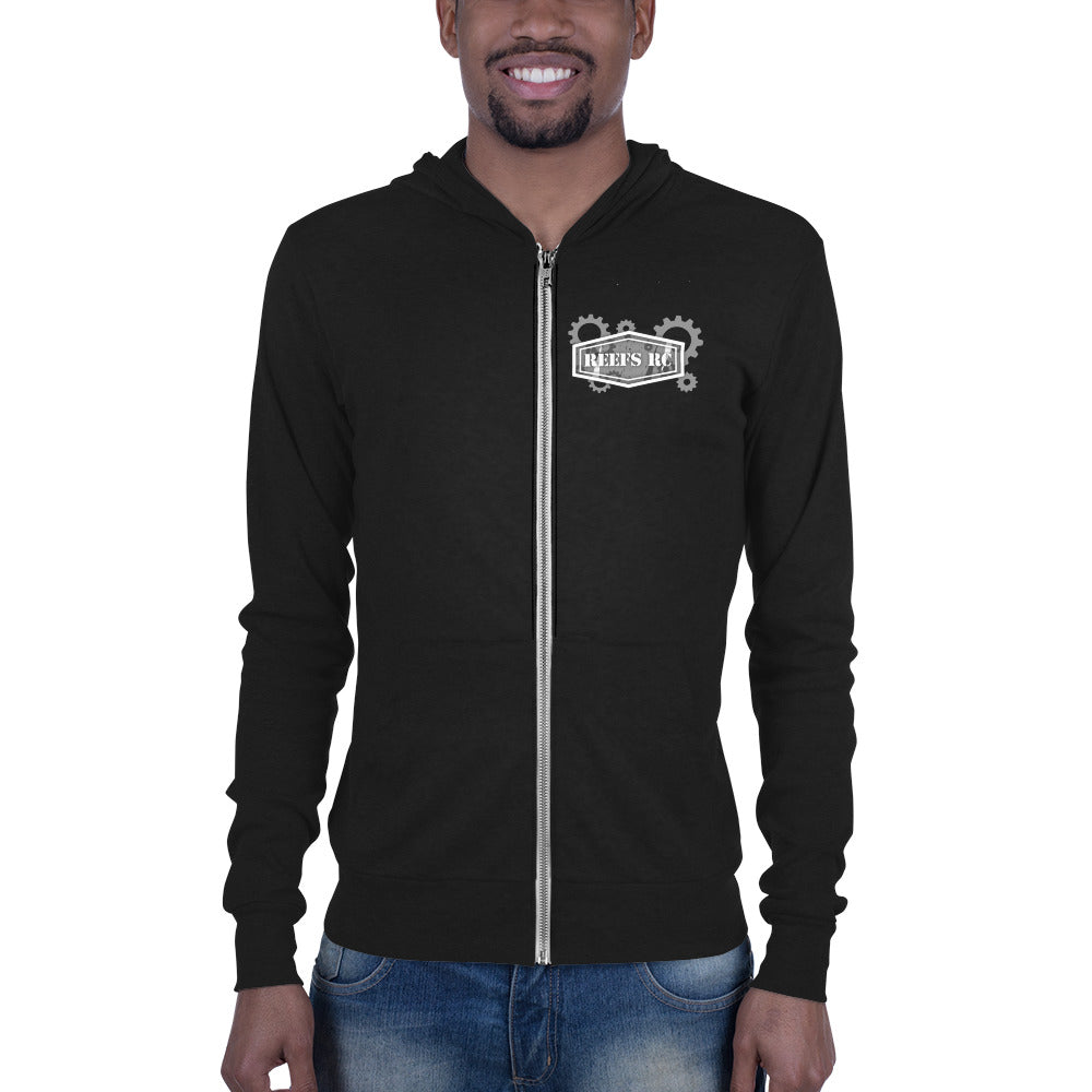 Reefs RC Gears Lightweight Unisex Zip Hoodie (Bella+Canvas)