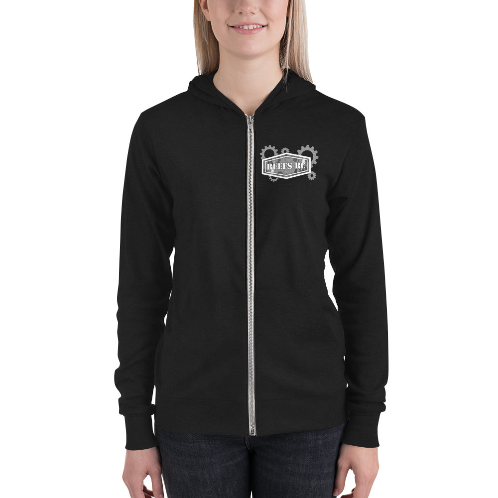 Reefs RC Gears Lightweight Unisex Zip Hoodie (Bella+Canvas)