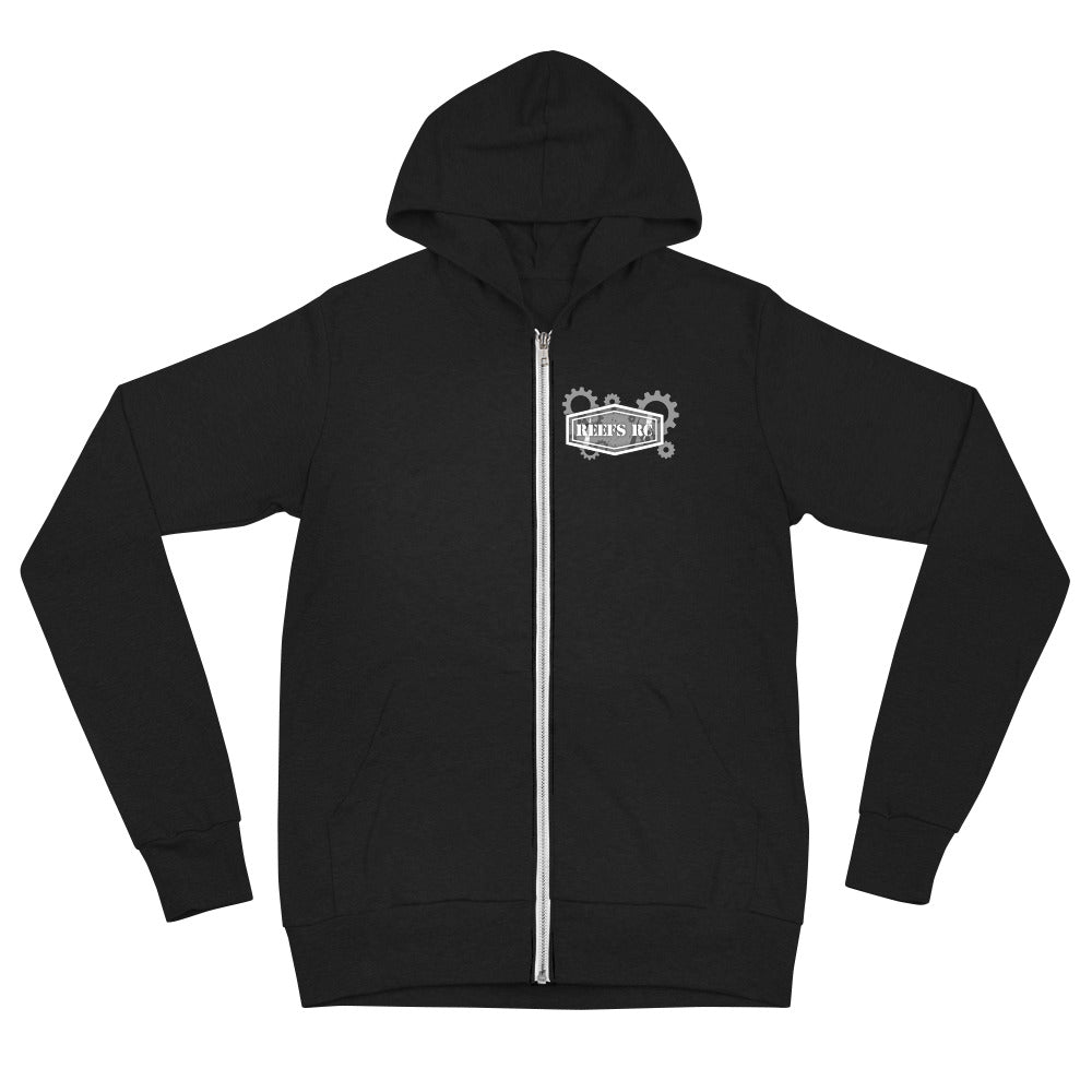 Reefs RC Gears Lightweight Unisex Zip Hoodie (Bella+Canvas)