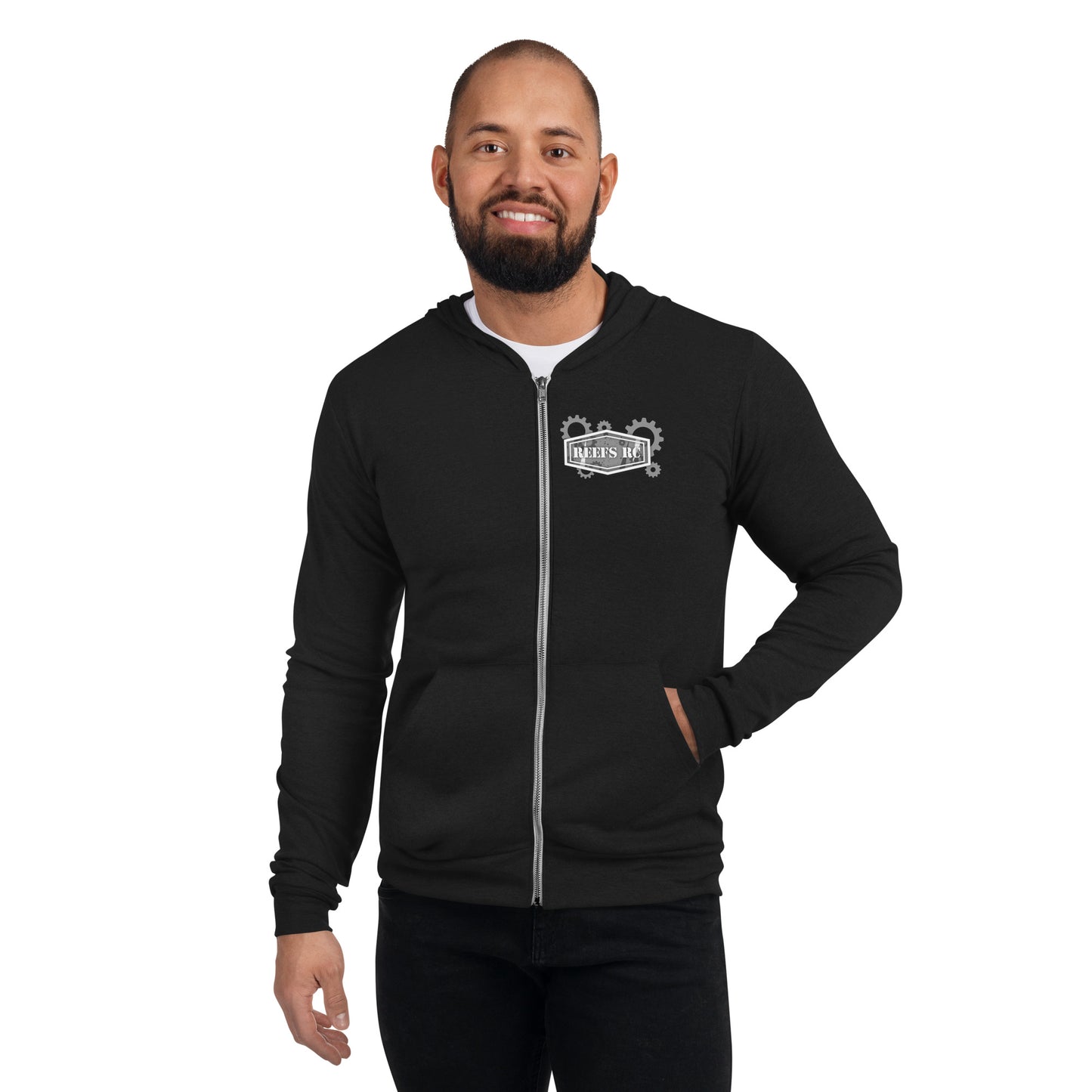 Reefs RC Gears Lightweight Unisex Zip Hoodie (Bella+Canvas)