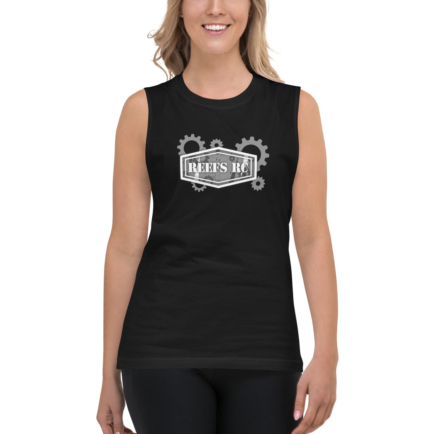 Reefs RC Gears Unisex Muscle Shirt (Bella+Canvas)