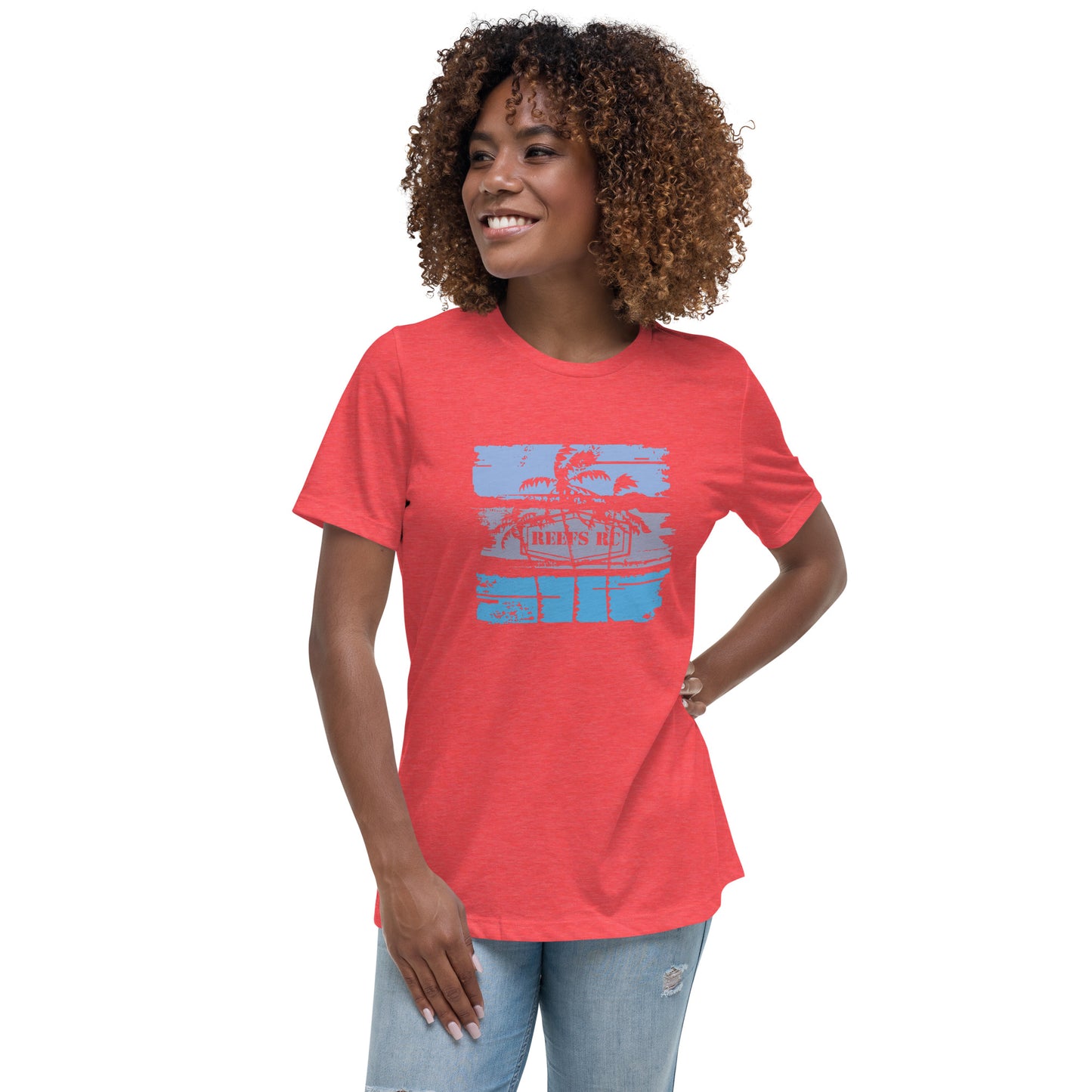 Reefs RC Hawaii Women's Relaxed T-Shirt (Bella+Canvas)