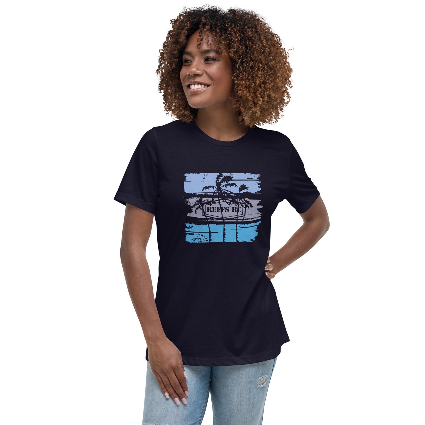 Reefs RC Hawaii Women's Relaxed T-Shirt (Bella+Canvas)