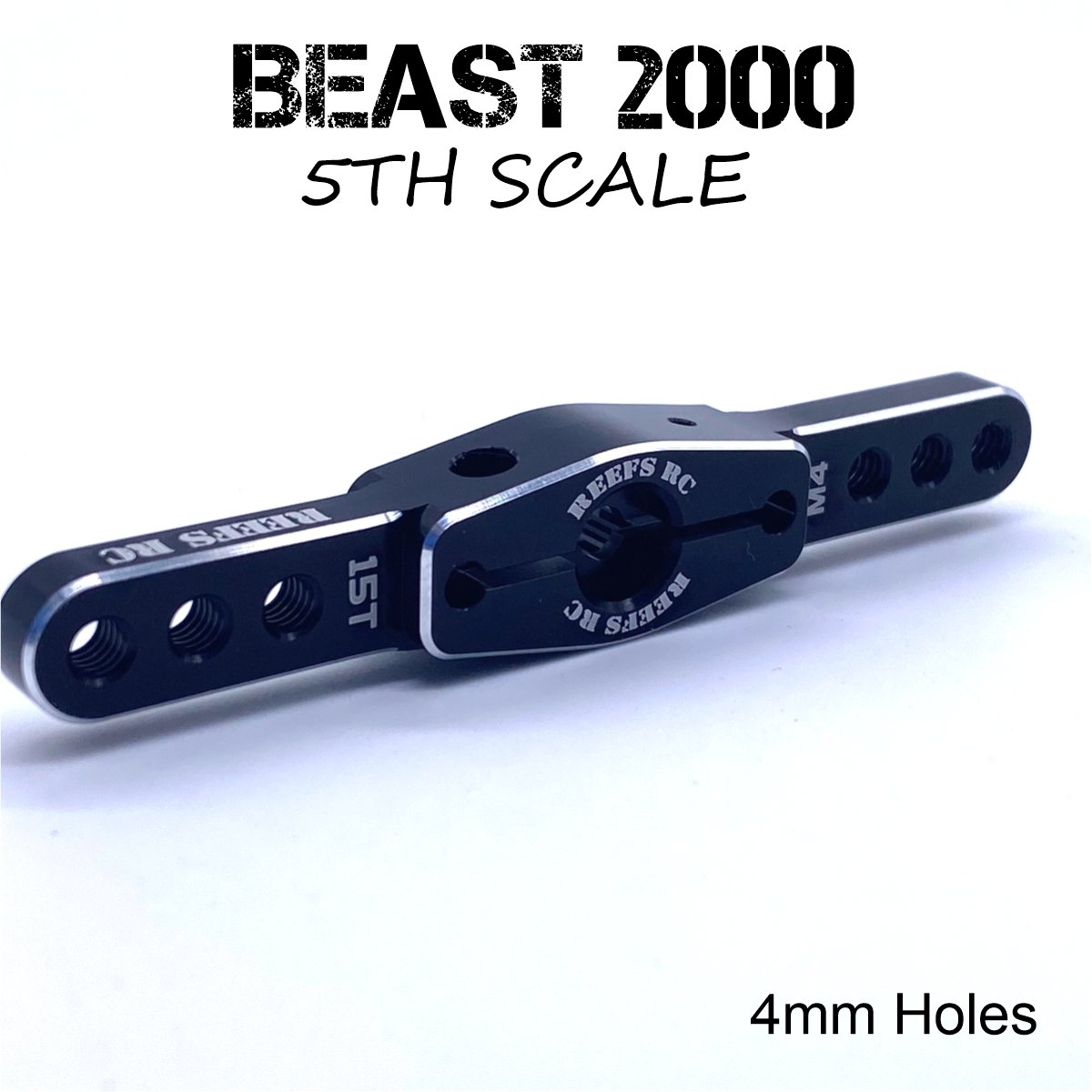 1/5th Scale Double HD Horn w/ 4mm holes (15T) #REEFS108