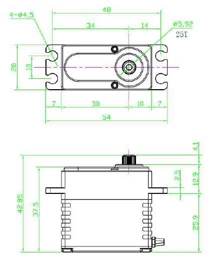 400:SC V2 Racing Servo #REEFS12