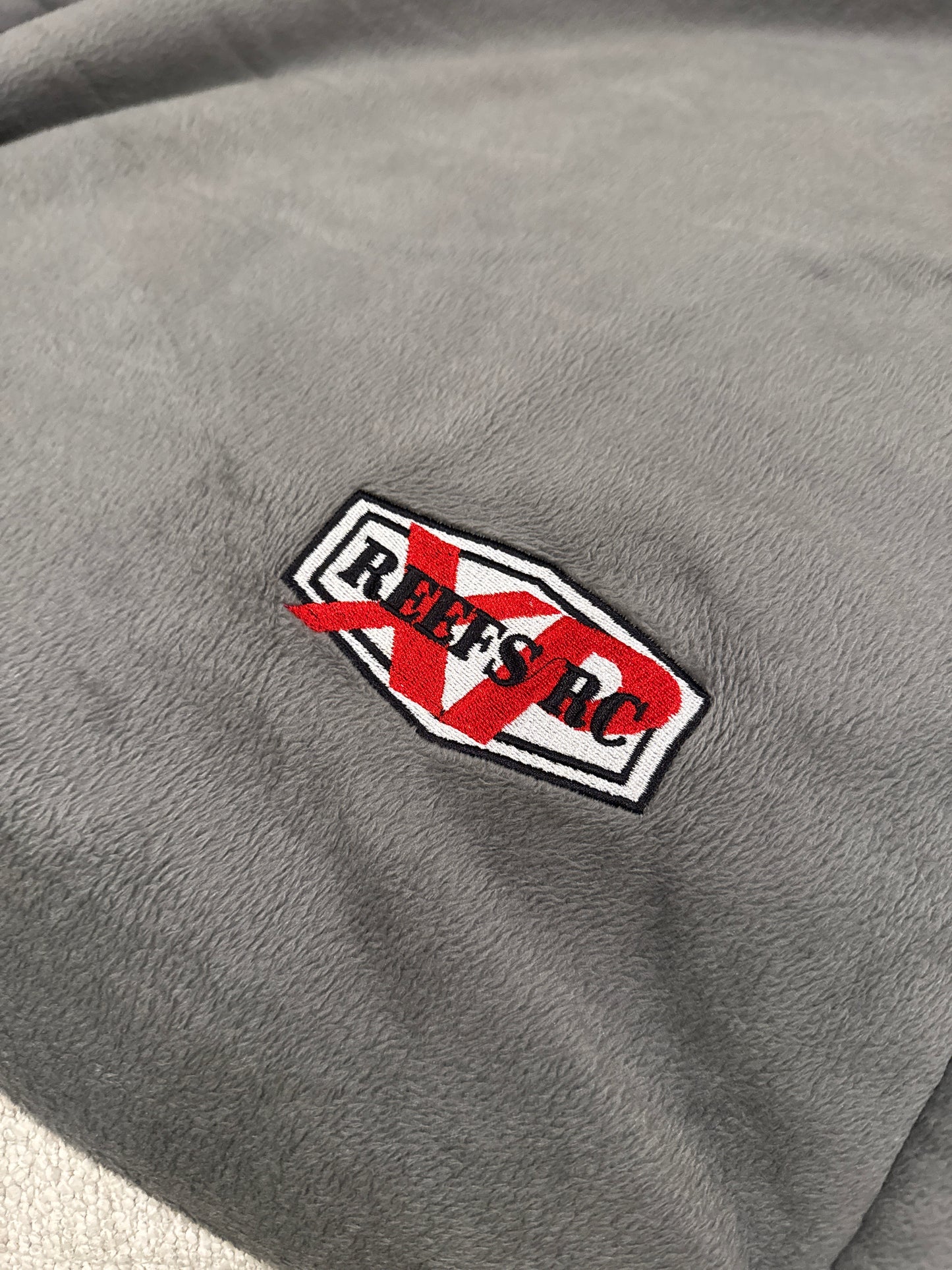 XP Embroidered Premium sherpa blanket