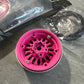 PINK SHIELD DEEP DISH WHEELS