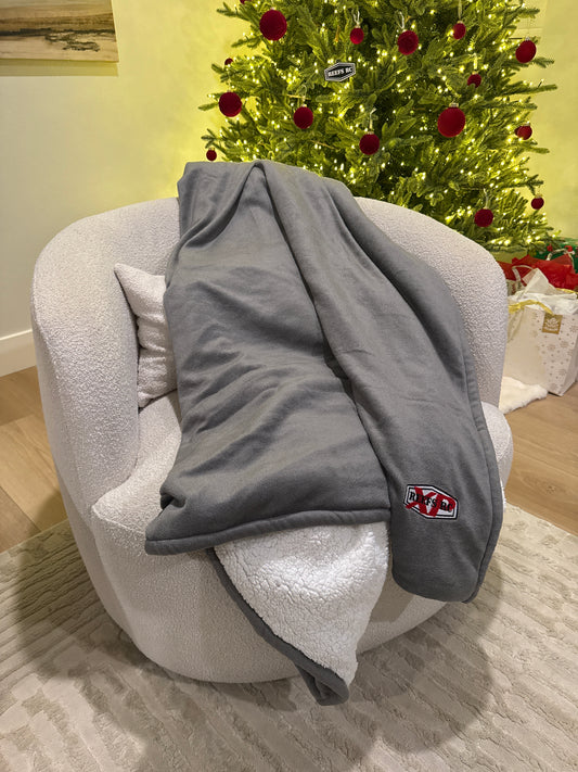 XP Embroidered Premium sherpa blanket