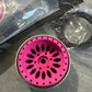 PINK SHIELD DEEP DISH WHEELS