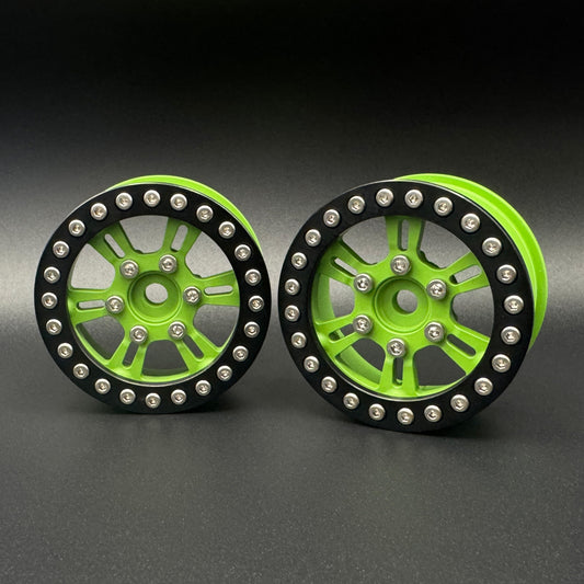 Limited Edition REEFS XP Custom Haul and Crawl 7 Wheel Sets (4pcs) Blade Green