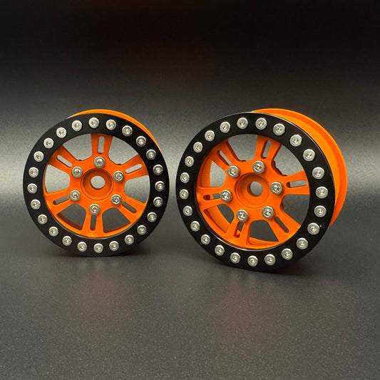 Limited Edition REEFS XP Custom Haul and Crawl 7 Wheel Sets (4pcs) Blade Orange