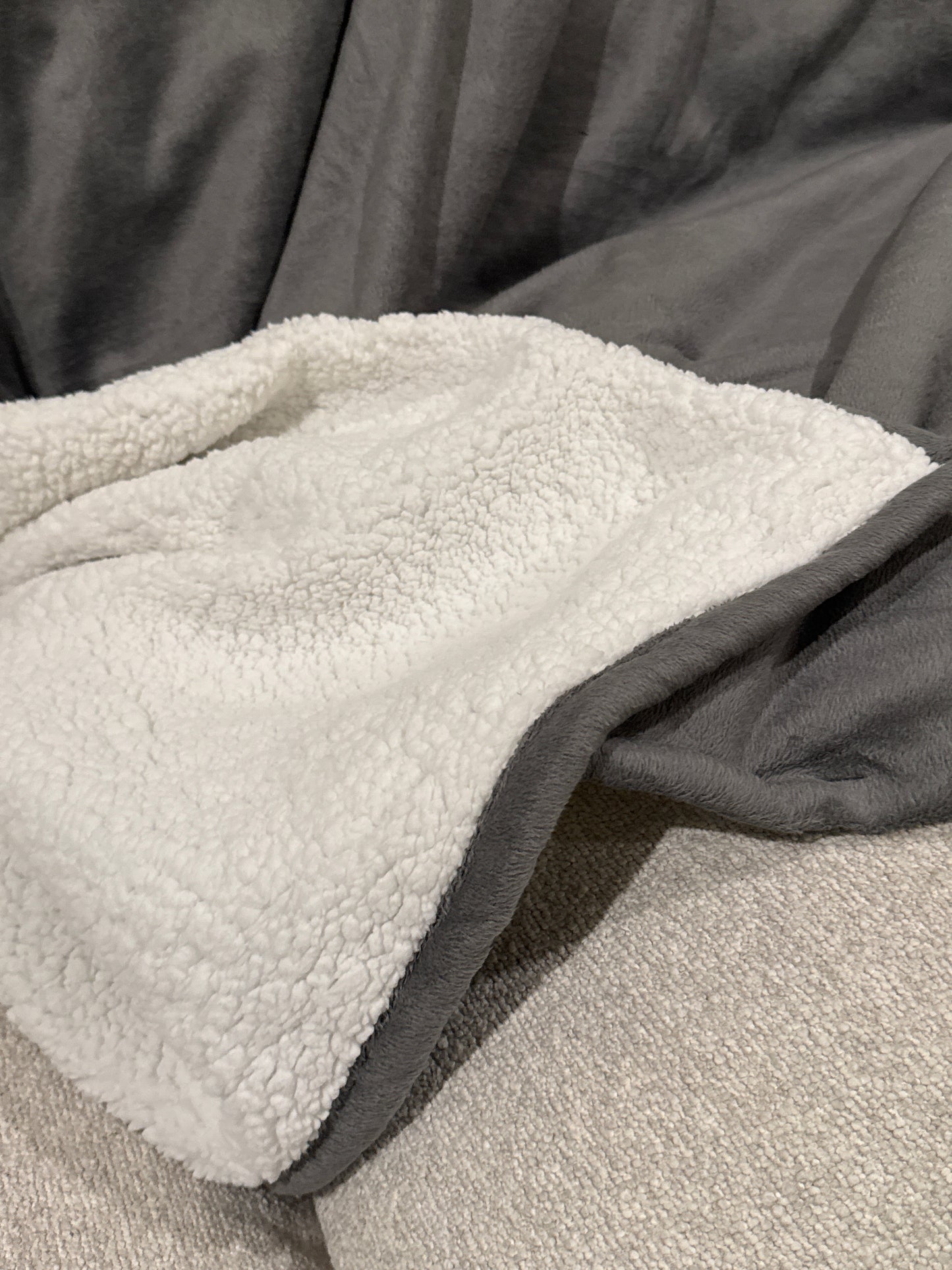 XP Embroidered Premium sherpa blanket