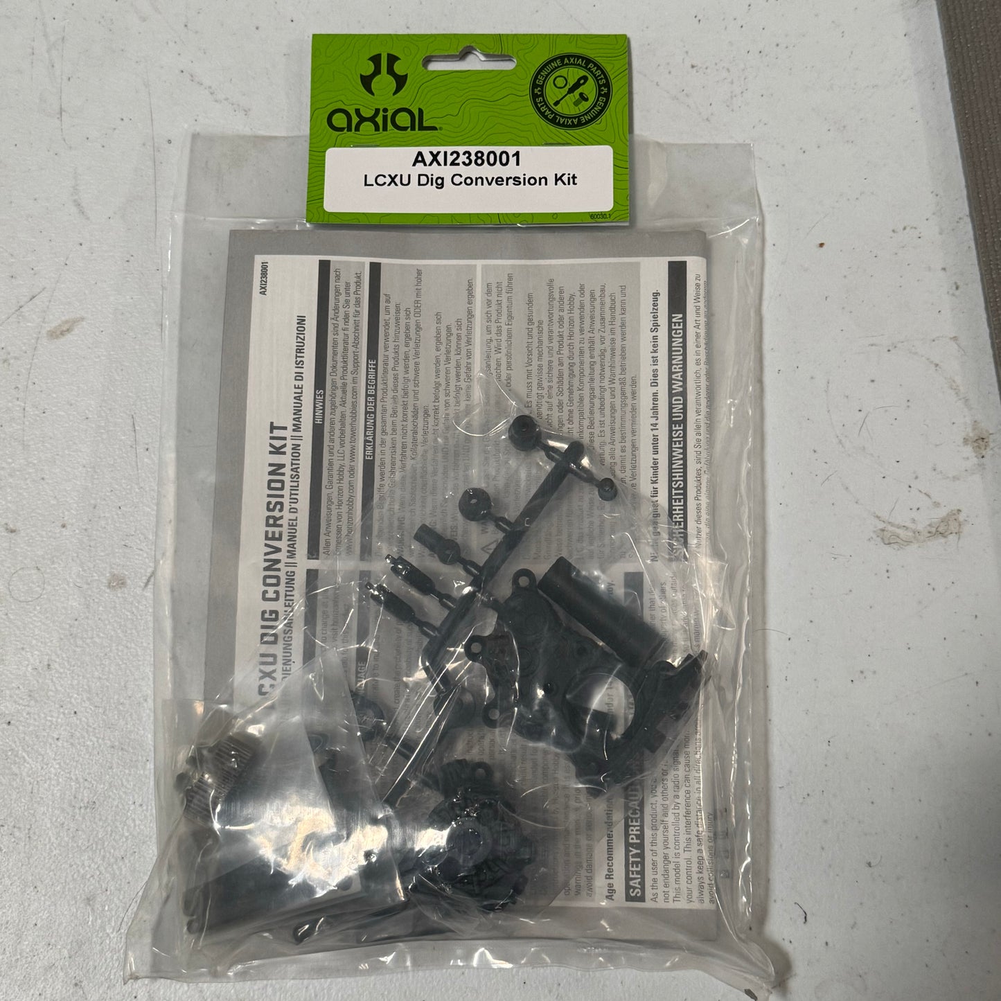 Dig Conversion Kit: LCXU Transmission (Basecamp)