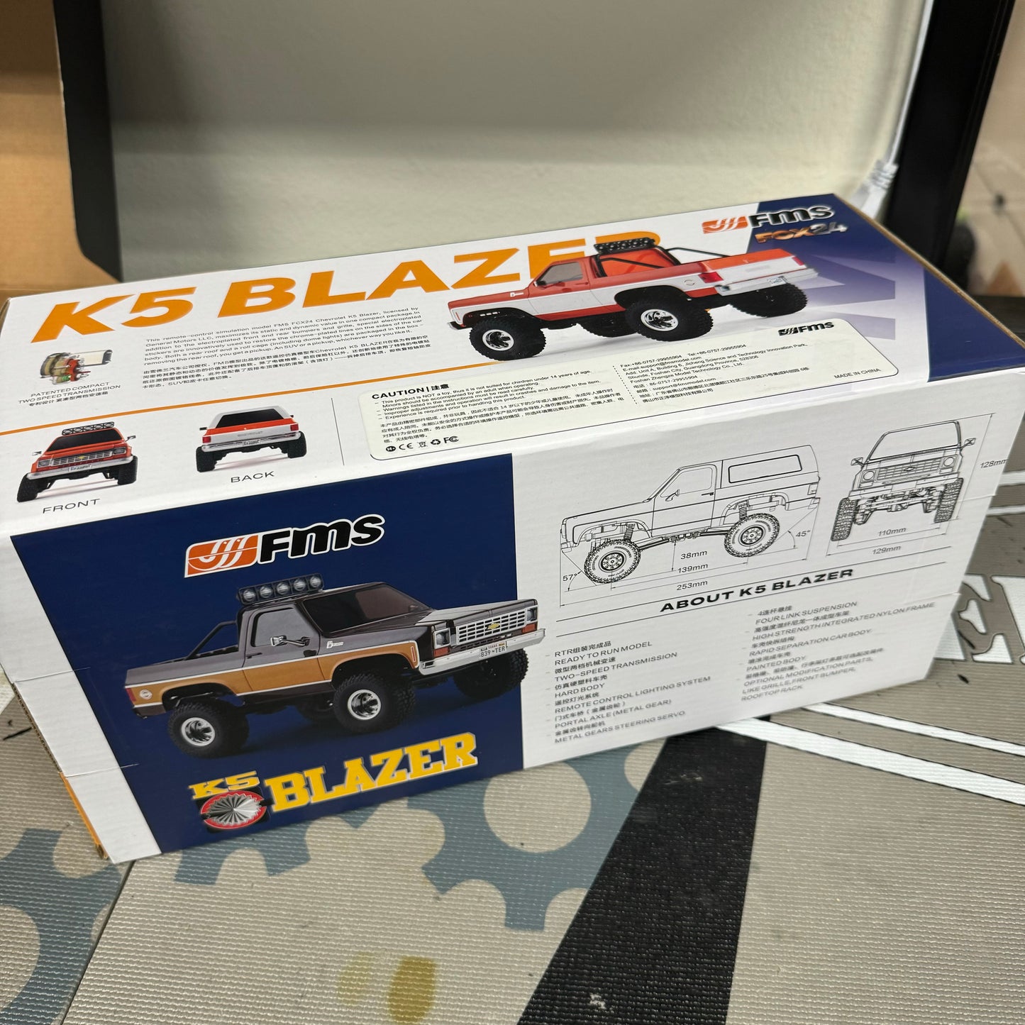 FMS 1:24 FCX24 Chevrolet K5 Blazer RTR