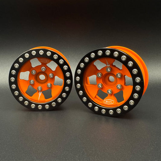 Limited Edition REEFS XP Custom Haul and Crawl 7 Wheel Sets (4pcs) GRANITE Orange