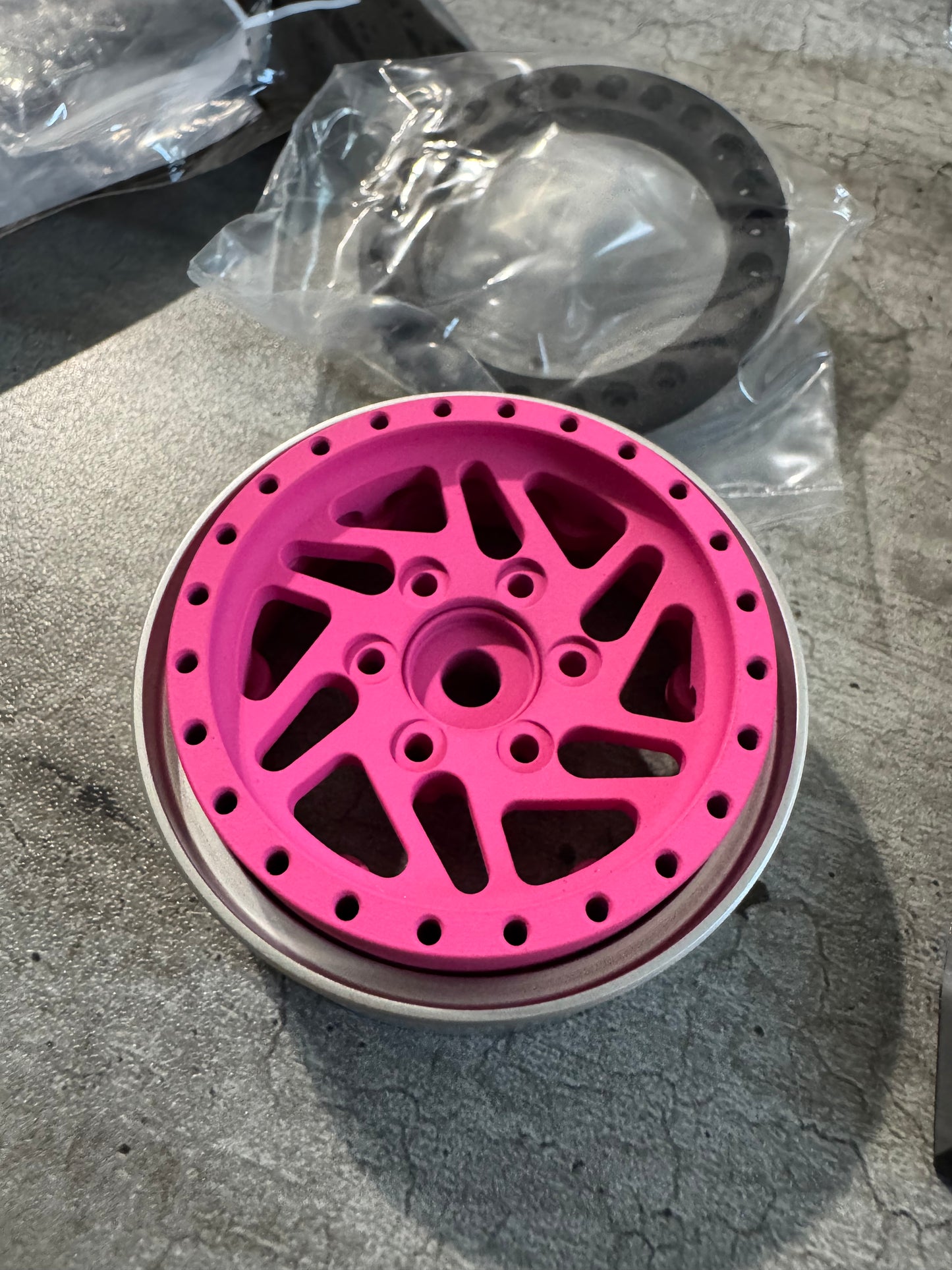 PINK CROSSMAN WHEELS