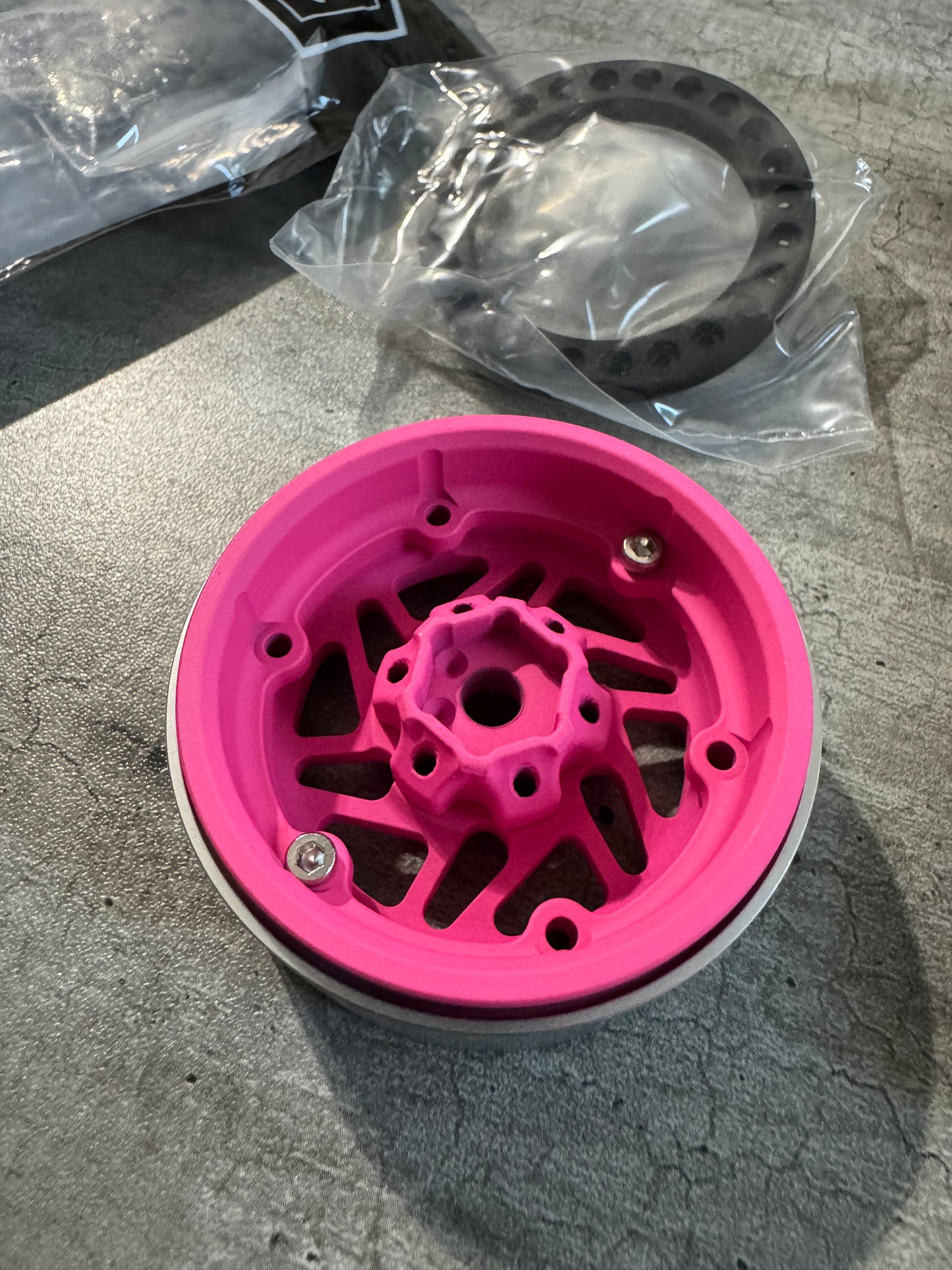 PINK CROSSMAN WHEELS