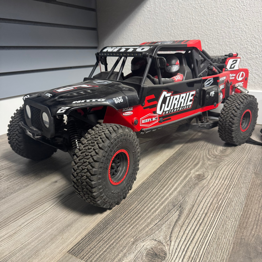 REEFS Losi 1/10 Hammer Rey Currie 3S 4X4 RTR Brushless Desert Buggy, Red