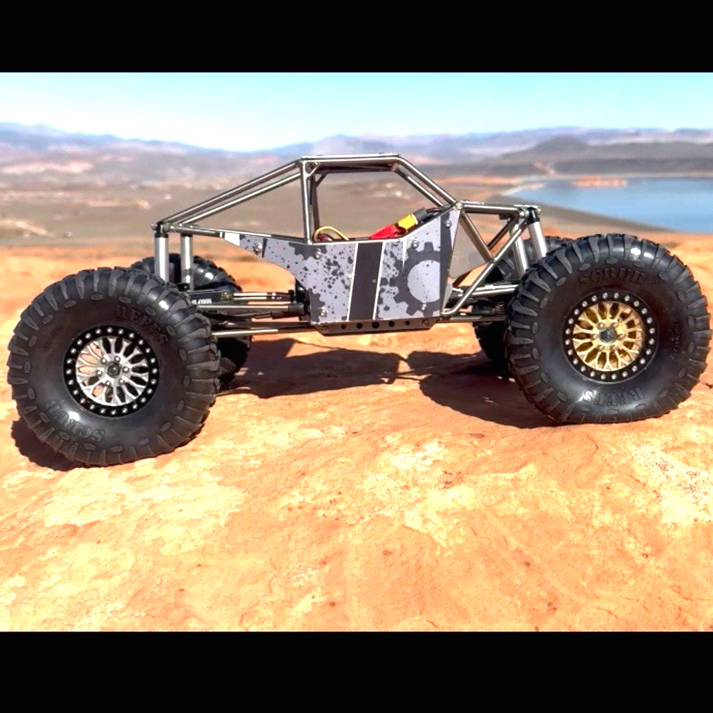 REEFS XP Compound 2.2" / 5.25" SCRUB TIRES (2) PINK - REEFS284