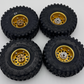 Set of 4 - Vanquish Method 1.9 Wheels & BFG Crawlers