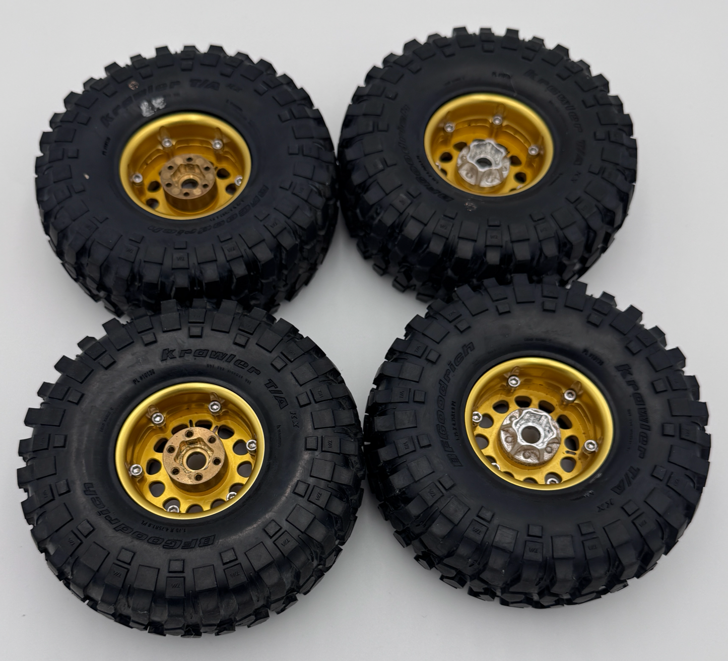 Set of 4 - Vanquish Method 1.9 Wheels & BFG Crawlers