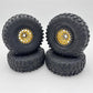 Set of 4 - Vanquish Method 1.9 Wheels & BFG Crawlers