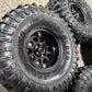 Set of 4 2.2 Vanquish Battle Born Wheels & JCocepts Tires