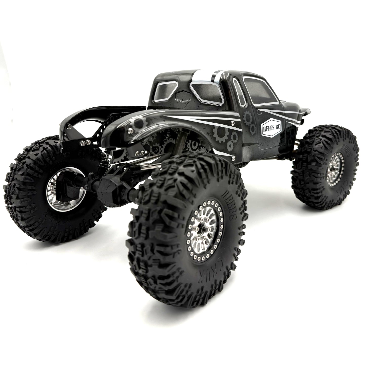 REEFS "PLAGUE" 1/10th Crawler Comp Body Set w/stickers & Mask - REEFS226