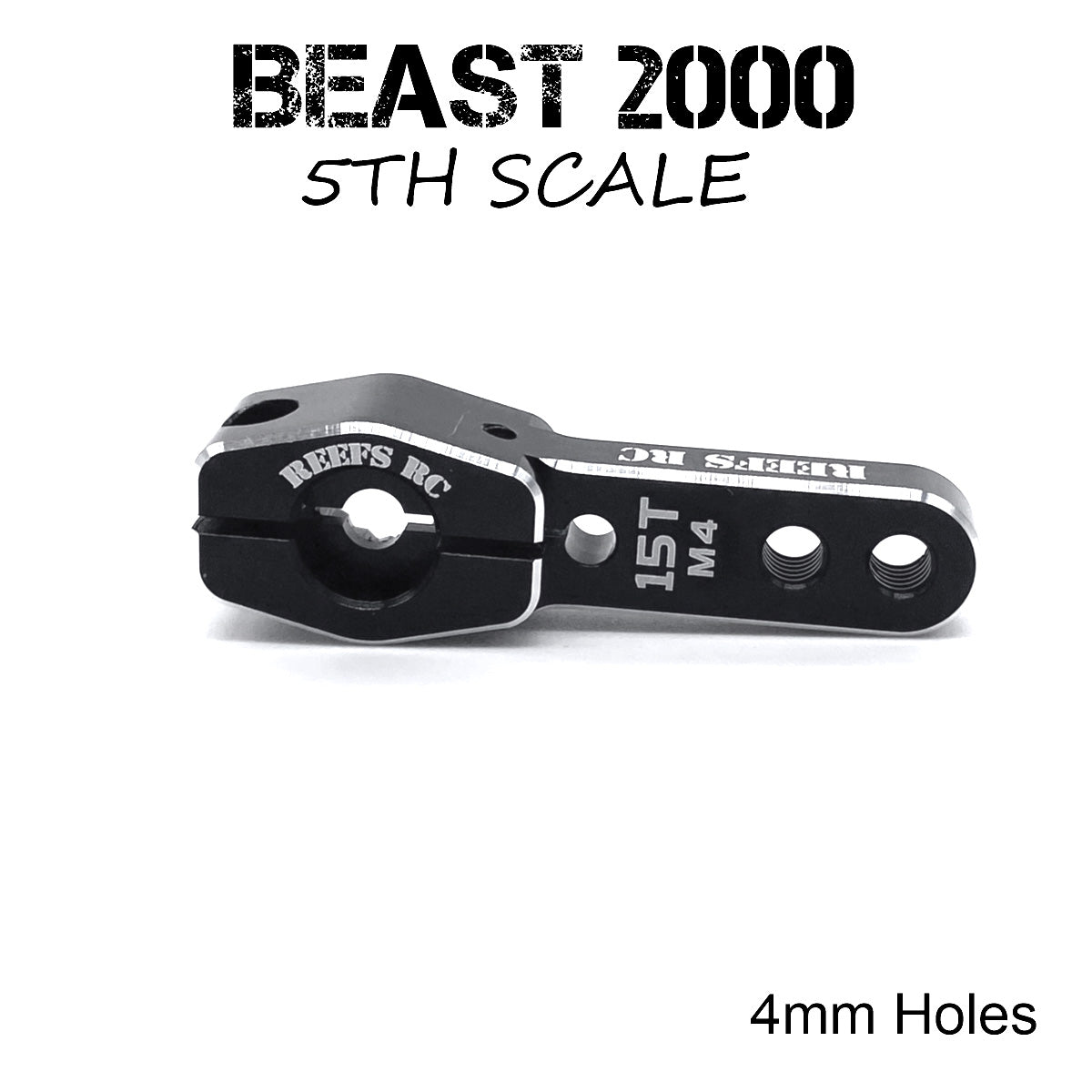 1/5th Scale Single HD Horn w/ 4mm holes (15T) #REEFS107