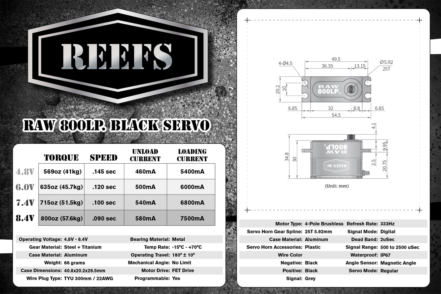 RAW 800LP. #REEFS147