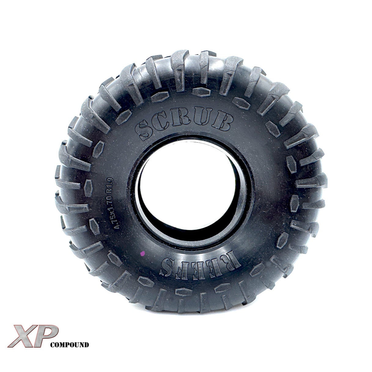 REEFS XP Compound 1.9" / 4.75" SCRUB TIRES (2) PINK - REEFS251
