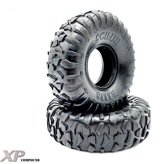 REEFS XP Compound 1.9" / 4.75" SCRUB TIRES (2) PINK - REEFS251