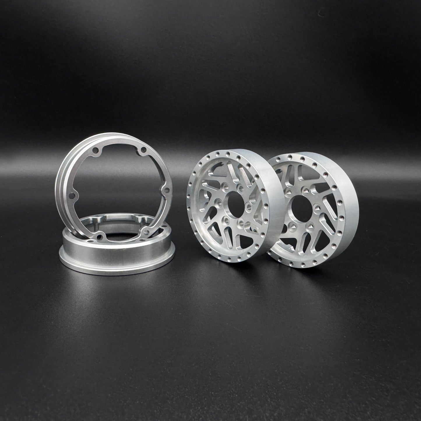 1.9 "CROSSMAN" ALUMINUM BEADLOCK WHEELS w/Hubs (2) - REEFS261