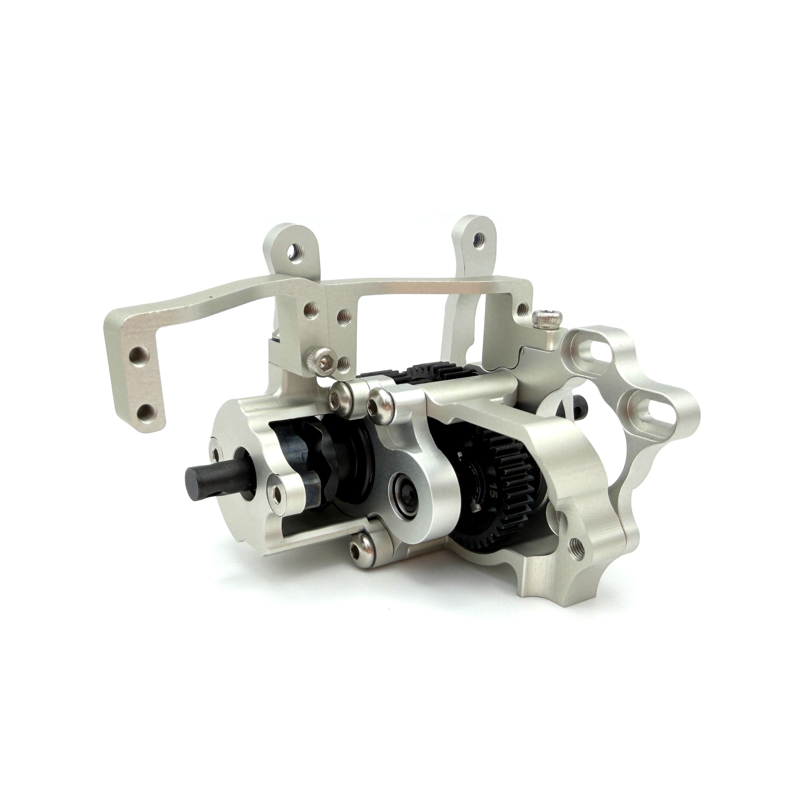 XP Dual Dig Transmission - Raw Silver #REEFS265 – Reefs RC