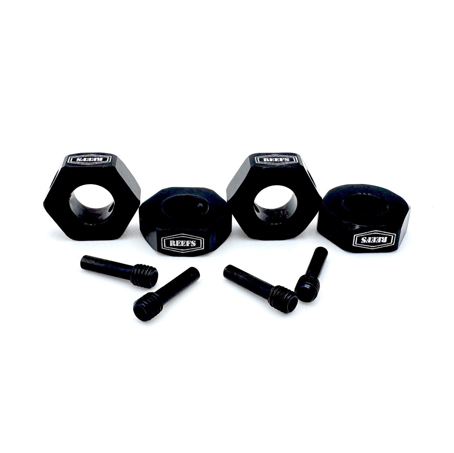 REEFS XP 12mm Aluminum Hex for 6mm Stub Axles (4) - REEFS280