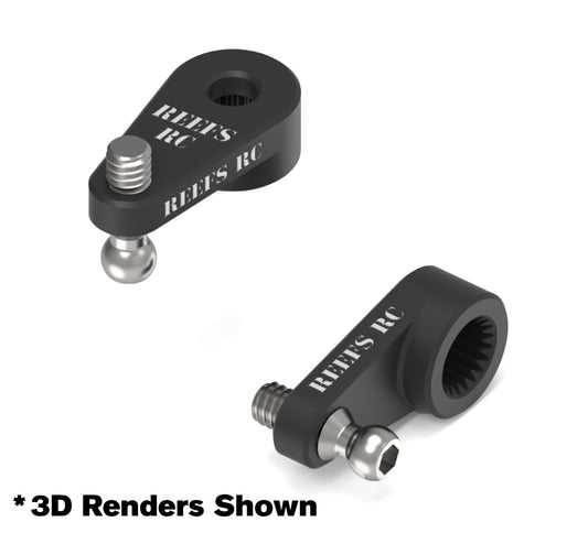 REEFS SX30 Aluminum Servo Arm & Ball Stud (SCX30) #REEFS286
