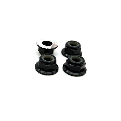 REEFS 5mm Aluminum Flanged & Serrated Lock Nuts (4 Color options)